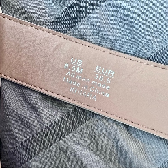 CIRCUS NY BY SAM EDELMAN Khiara Faux Leather Ivory Flared Heel Mary Janes 8.5 - Picture 8 of 8